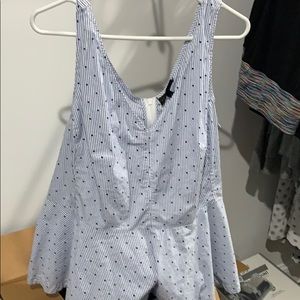 Summer Blouse w nautical style!